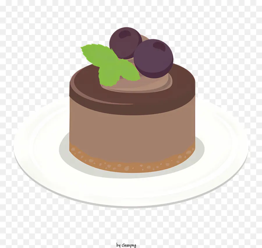 La Comida，Pastel De Chocolate PNG