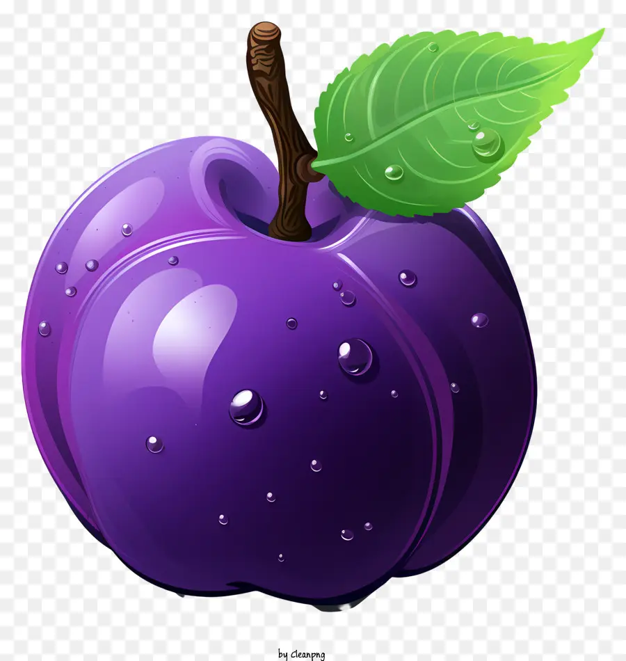 Ciruela Plana，Morado Ciruela PNG