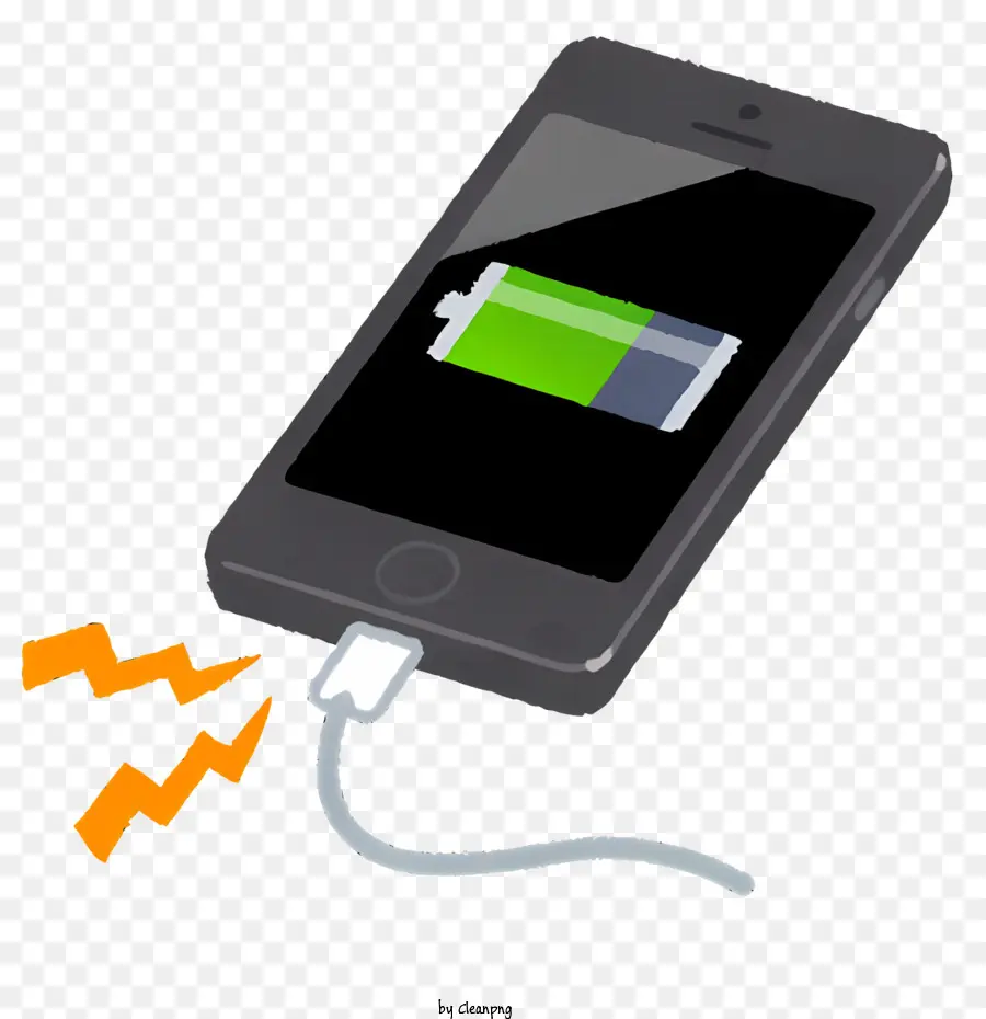 Smartphone，Cable De Cargador PNG