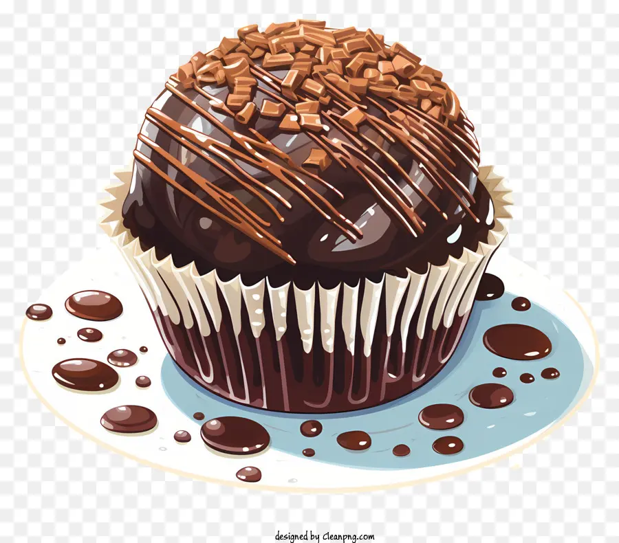 Acuarela Brigadeiro，Magdalena De Chocolate PNG