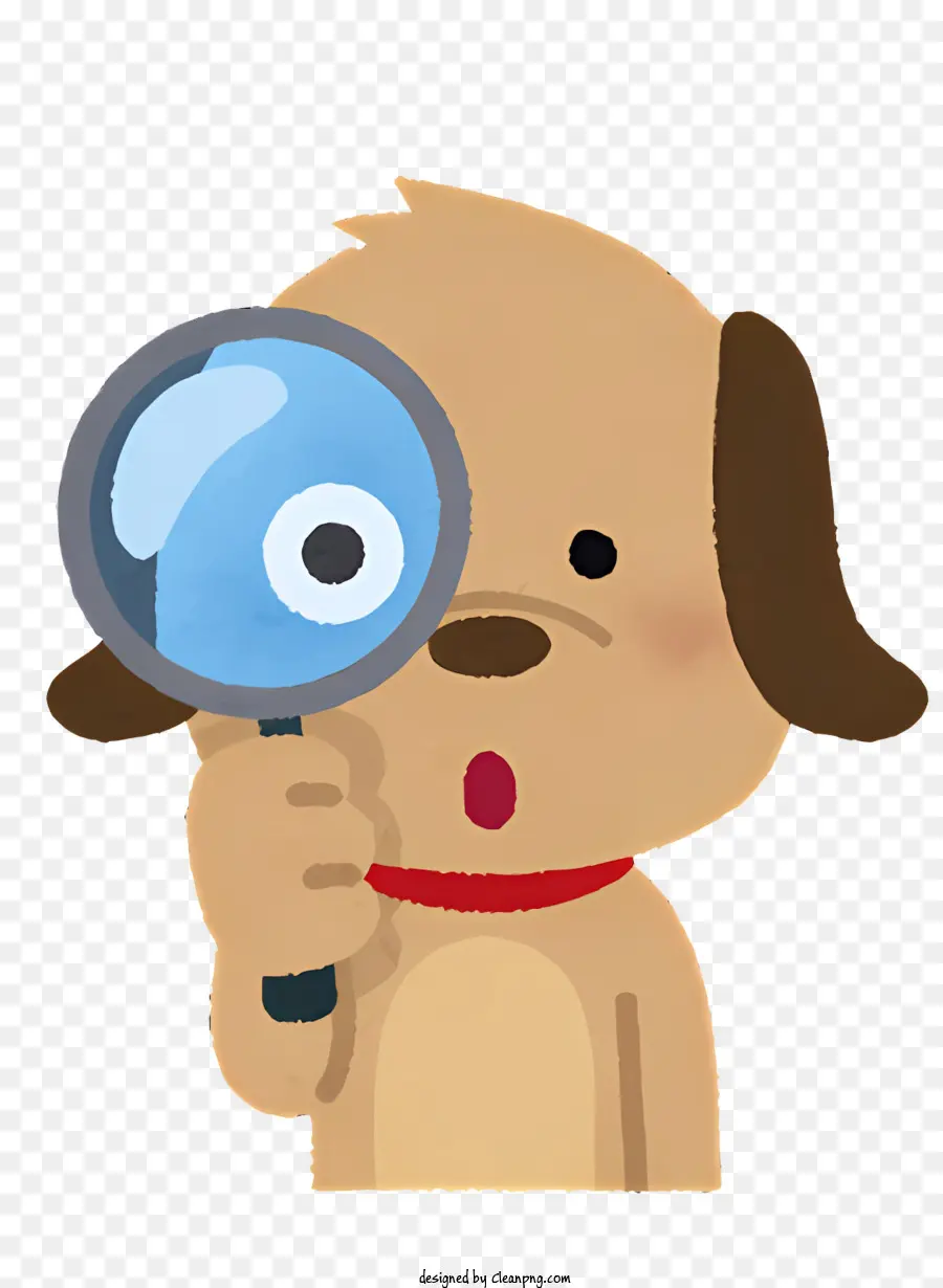 Icono，Perro Con Lupa PNG