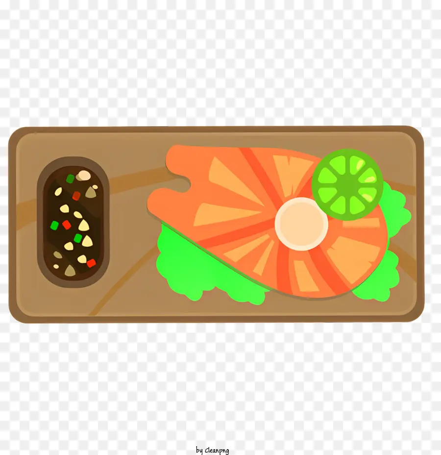 Comida Internacional，Plato De Madera PNG