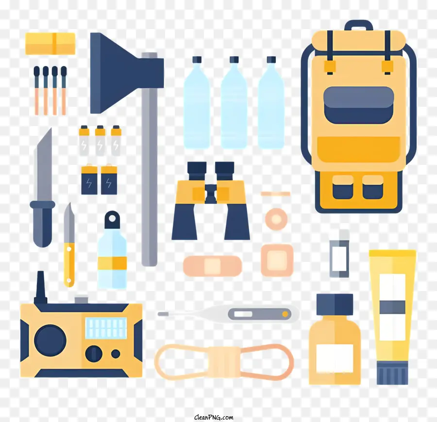 Kit De Emergencia De Supervivencia，Equipo De Supervivencia Al Aire Libre PNG