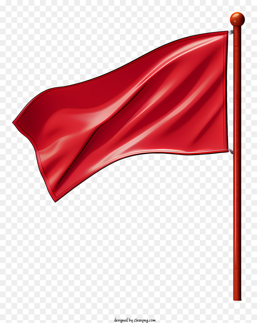 Bandera Roja Plana, Señales De Advertencia, Significado Simbólico De La