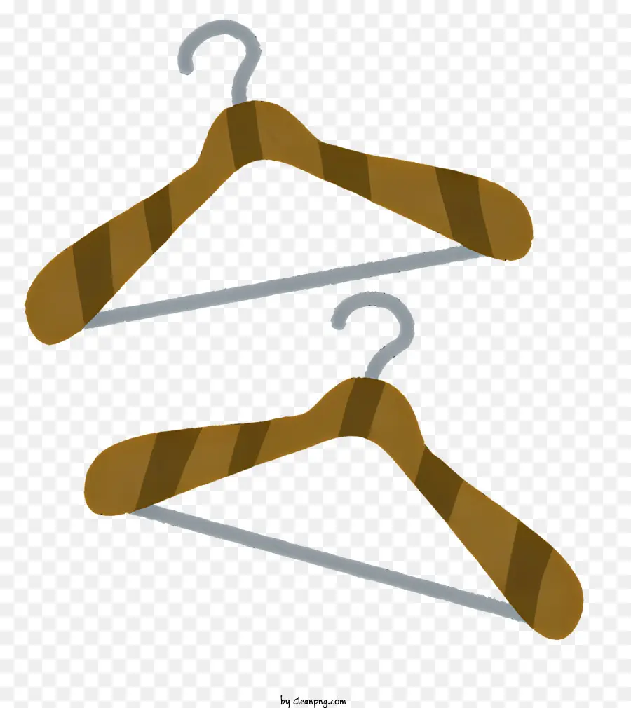 La Moda，Perchas De Madera PNG