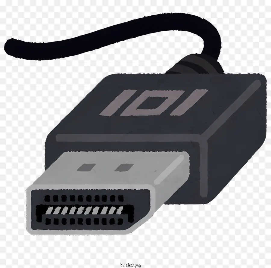 Unidad Flash Usb，Unidad Usb Negra PNG