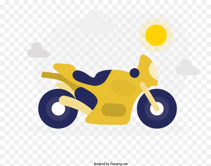 Motocicleta，Bicicleta PNG