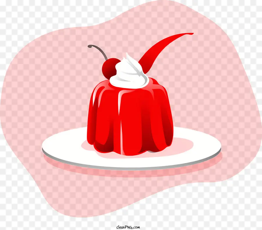 De Postre，Tazón Rojo PNG