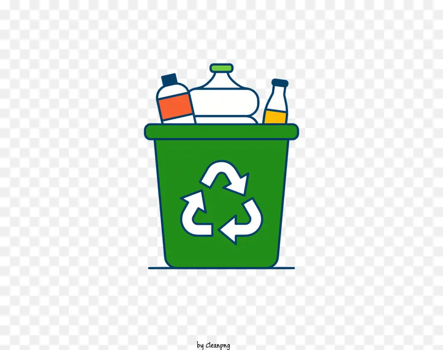 Reciclaje，Papelera PNG