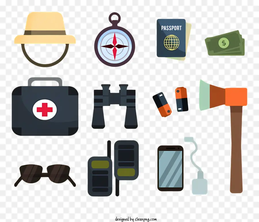 Kit De Emergencia De Supervivencia，Accesorios De Viaje PNG