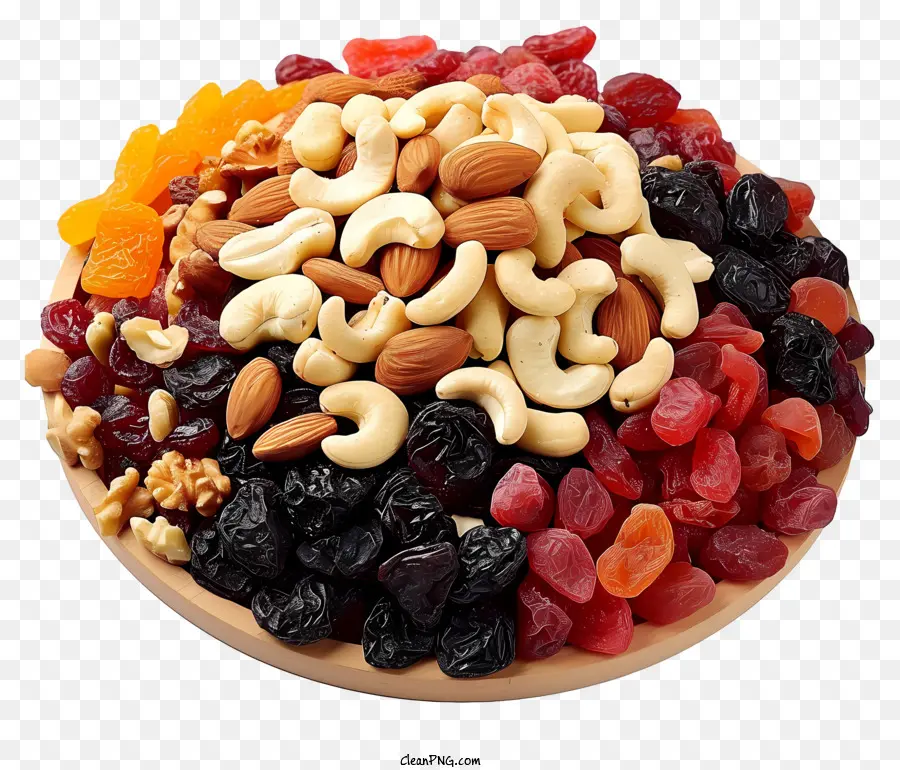 Mezcla De Frutas Y Nueces Secas，Frutas Y Nueces Secas PNG