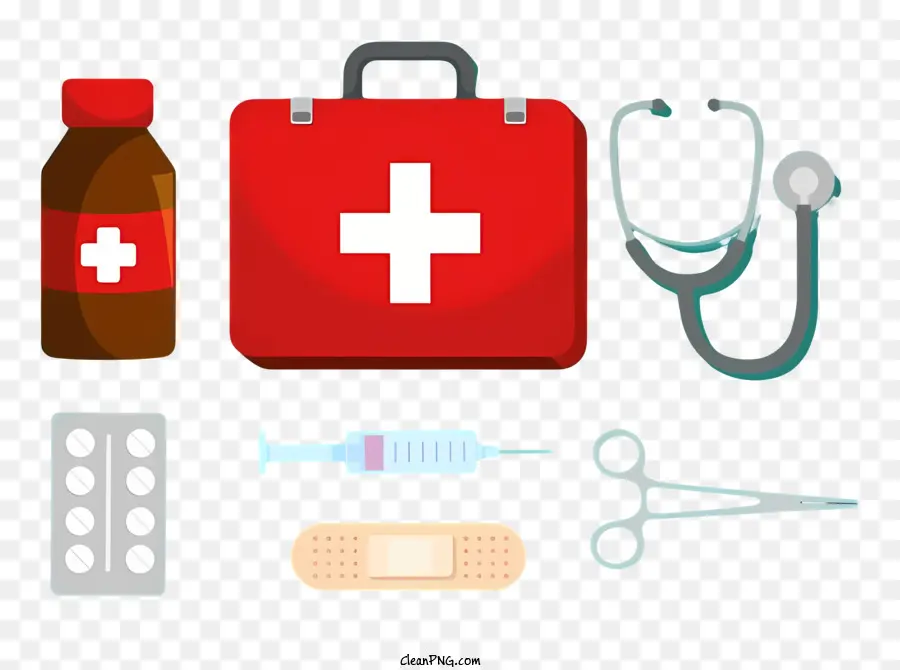 Kit De Emergencia De Supervivencia，Botiquín Médico PNG