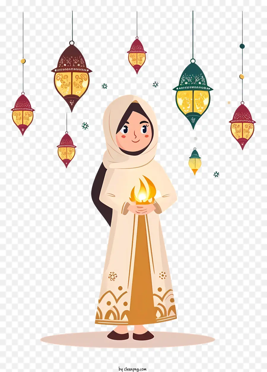 Isra Y Miraj，Mujer Musulmana PNG