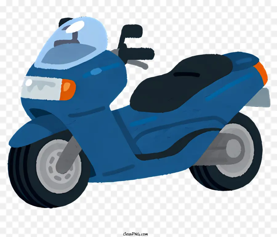 Bicicleta，Azul De La Motocicleta PNG