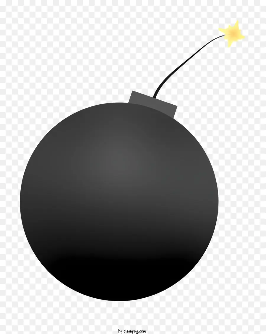 Bomba De Temporizador，Negro De La Bomba PNG