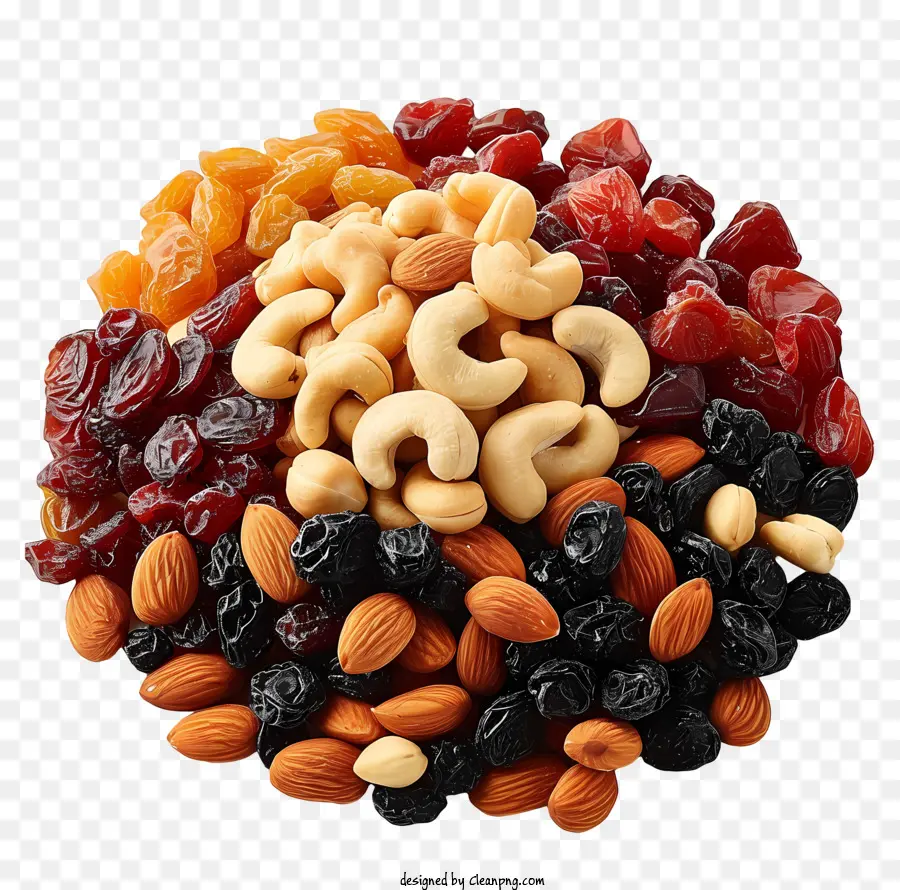 Mezcla De Frutas Y Nueces Secas，Tuercas PNG