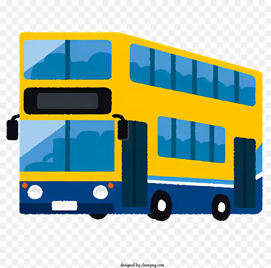 Autobús，Autobús De Dos Pisos PNG