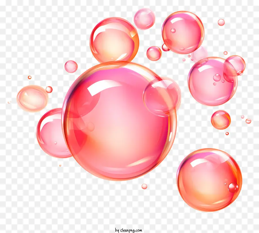 Burbujas De Jabón Pastel，Burbujas De Jabón Rosa PNG