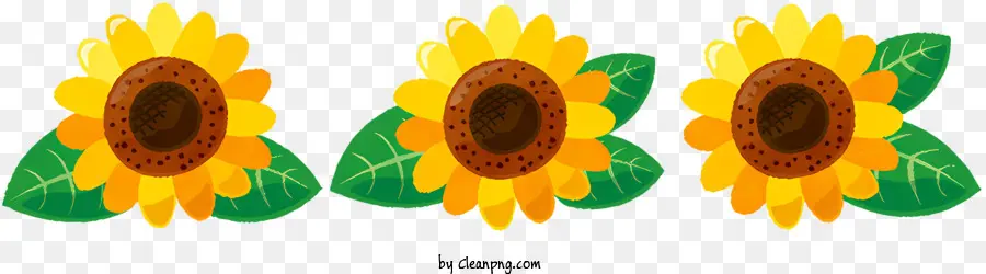 Flor，Los Girasoles PNG