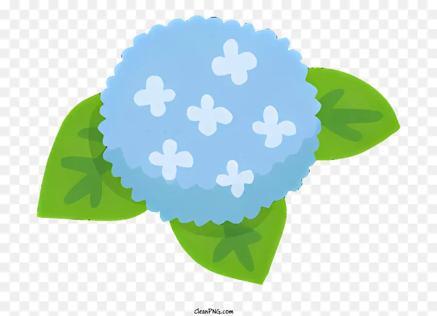 Flor，Flor Azul PNG