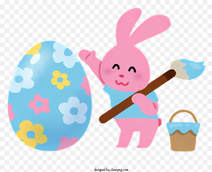 Pascua，Cartoon Rabbit PNG