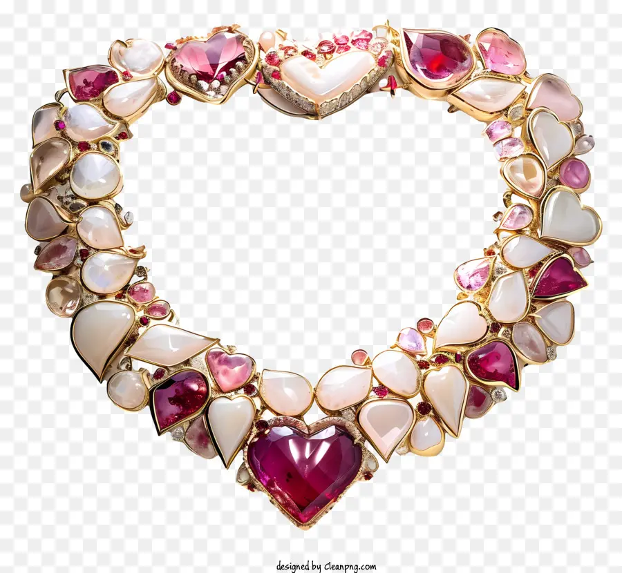 Joyería Del Día De San Valentín，Collar PNG