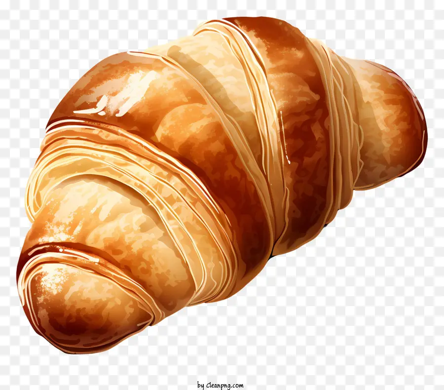 Croissant Francés Estilo Boceto，Creciente PNG