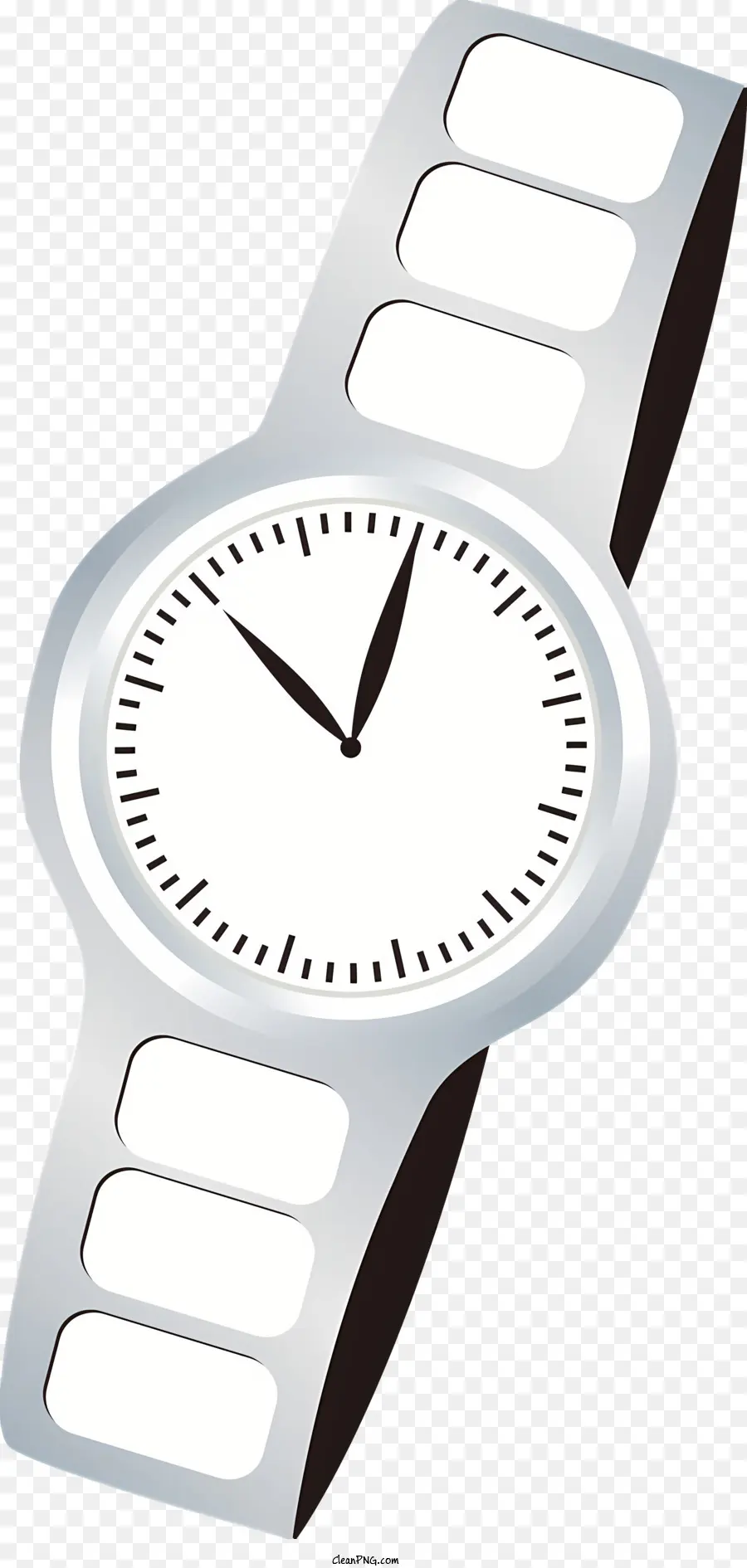 Reloj De Pulsera，Reloj De Acero Inoxidable PNG