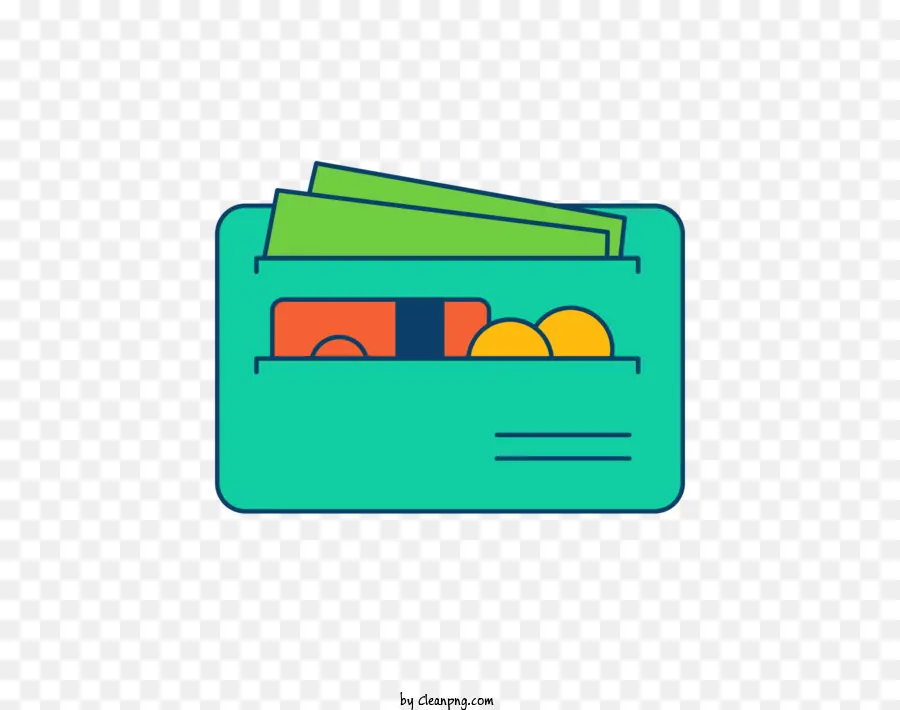 Cartera，Dinero PNG