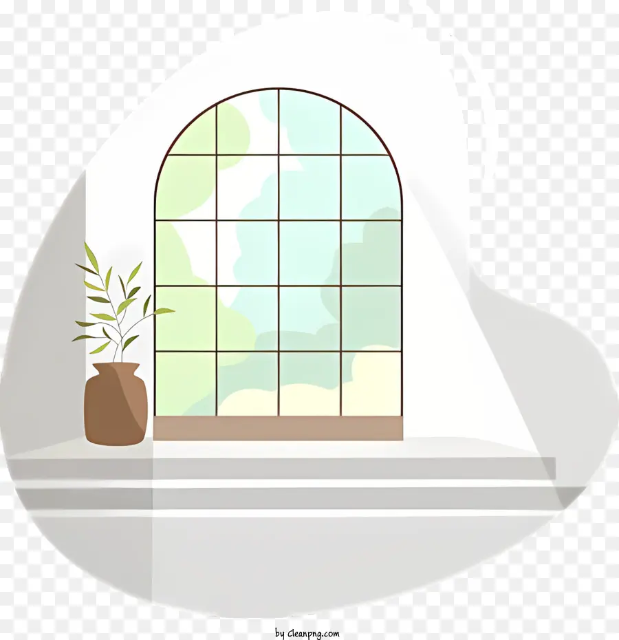 Art Background，Ventana Blanca PNG