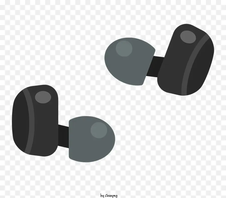 Auriculares Negros，Auriculares Con Micrófono PNG