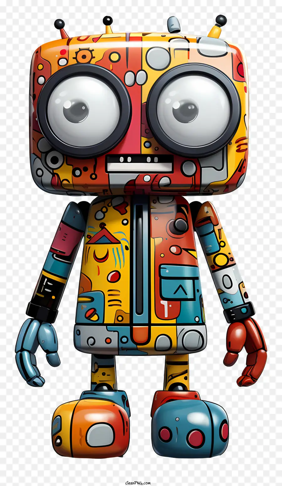 Dibujos Animados De Juguetes，Robot De Dibujos Animados PNG