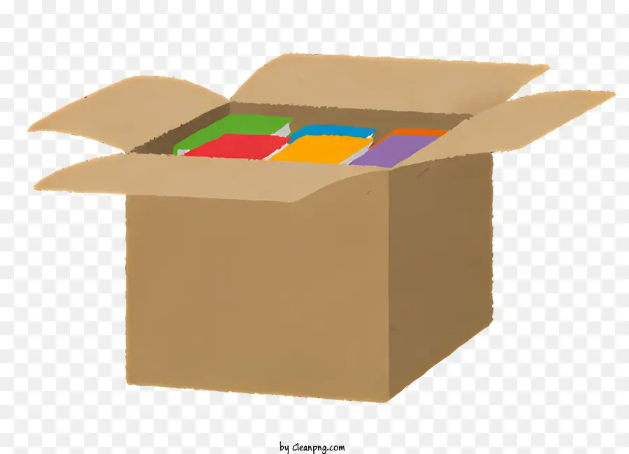 Caja De Cartón，Pequeño Agujero PNG