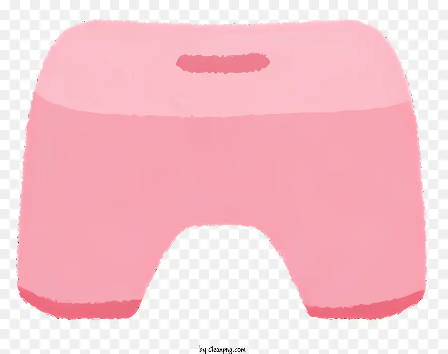 Asiento De Bebé De Color Rosa，Cojín Blanco PNG