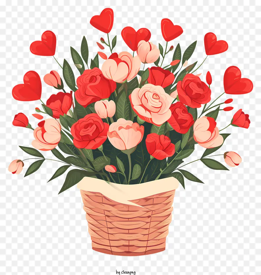 La Entrega De Flores，Valentine PNG