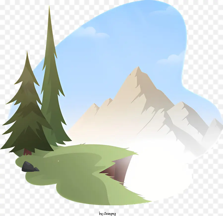 Art Background，Bosque PNG