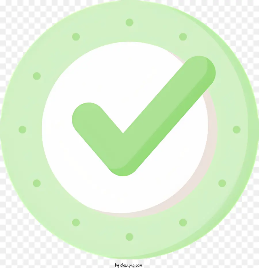 Marca De Verificación Verde，Botón Verde PNG