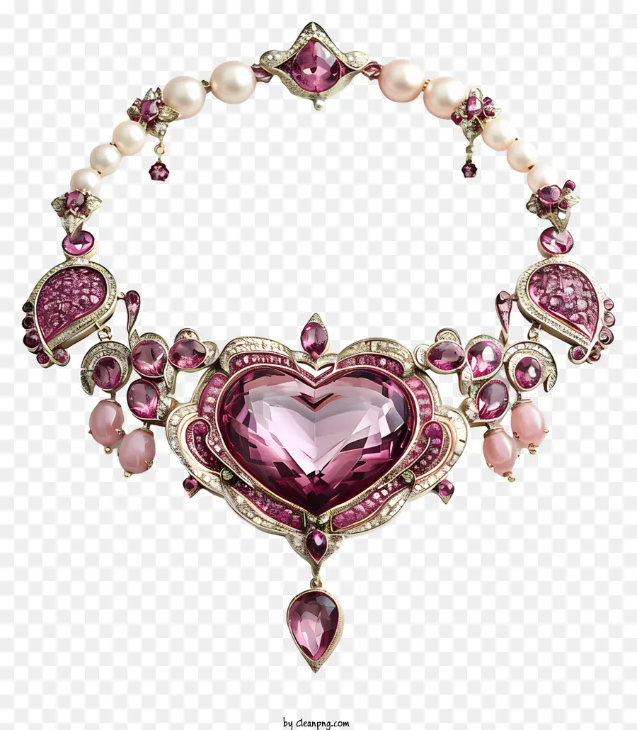 Joyería Del Día De San Valentín，Collar PNG