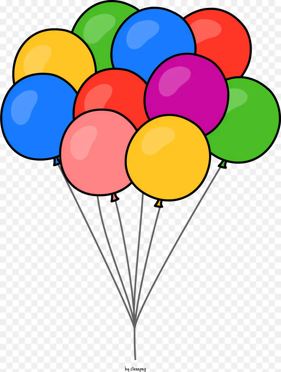 Globo，Globos Coloridos PNG