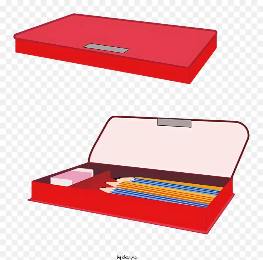 Caja Roja，Lápices PNG