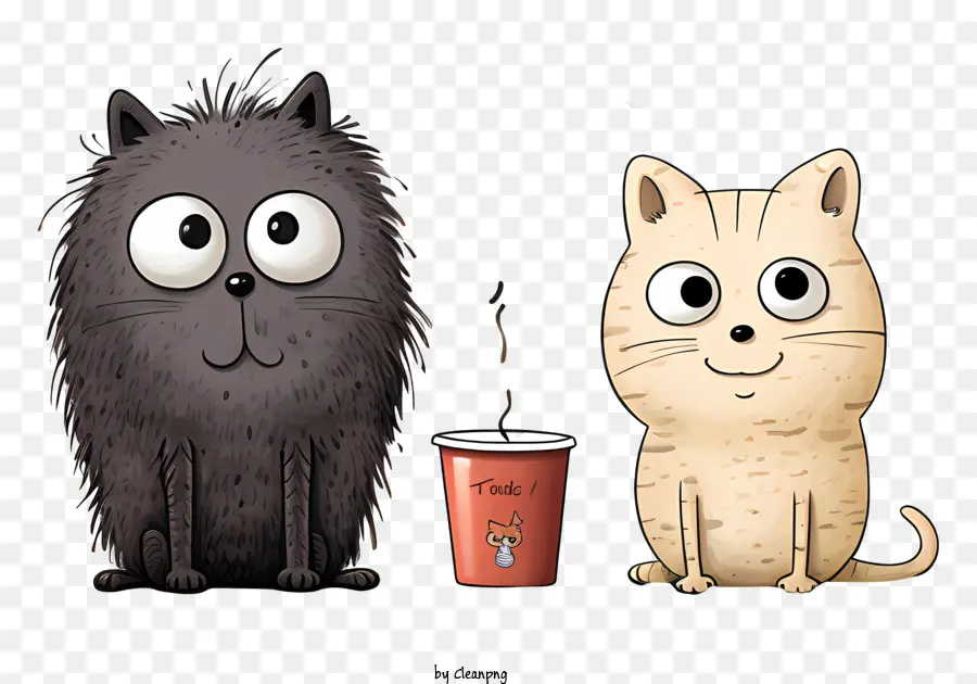 Gato De Dibujos Animados，Los Gatos PNG