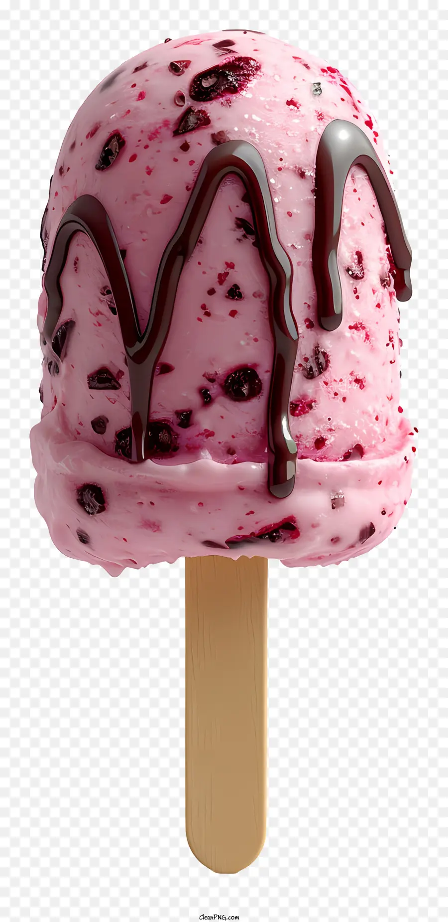 Pop De Helado，Cono De Helado Rosa PNG