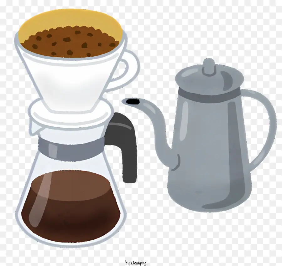 Café，Cafetera PNG