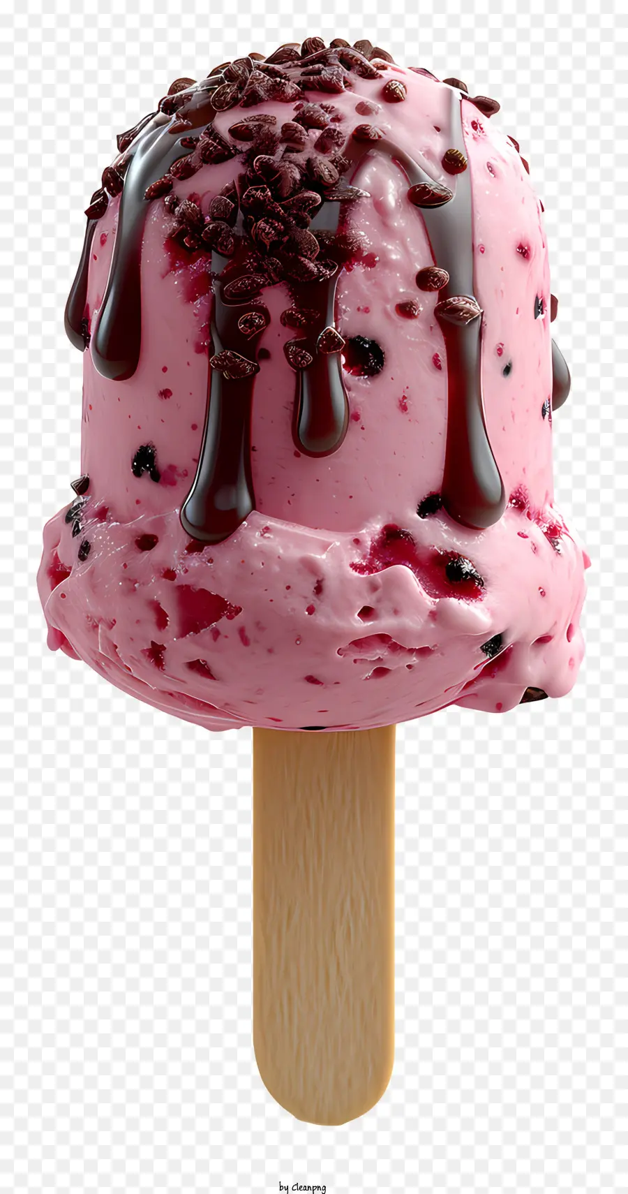 Pop De Helado，Cono De Helado Rosa PNG