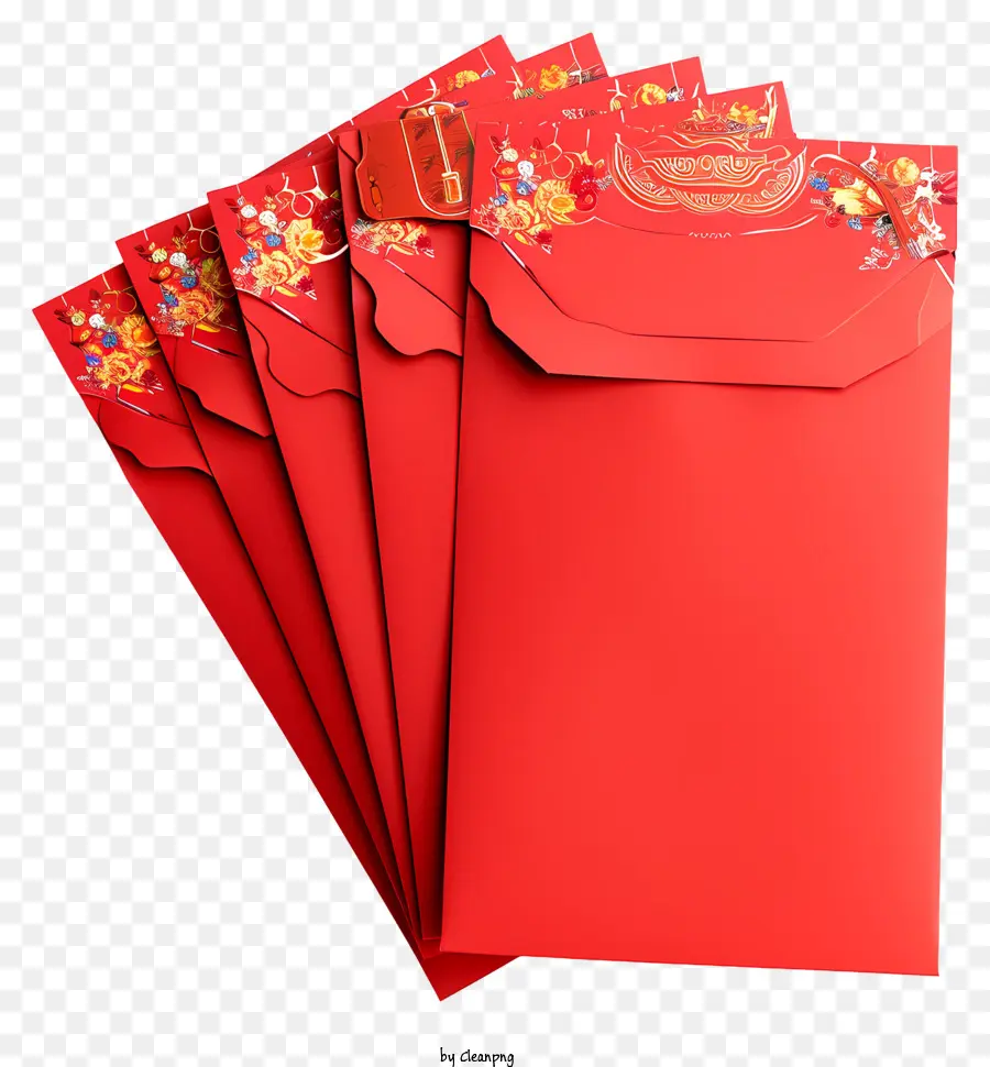Año Nuevo Chino，Red De Paquetes PNG