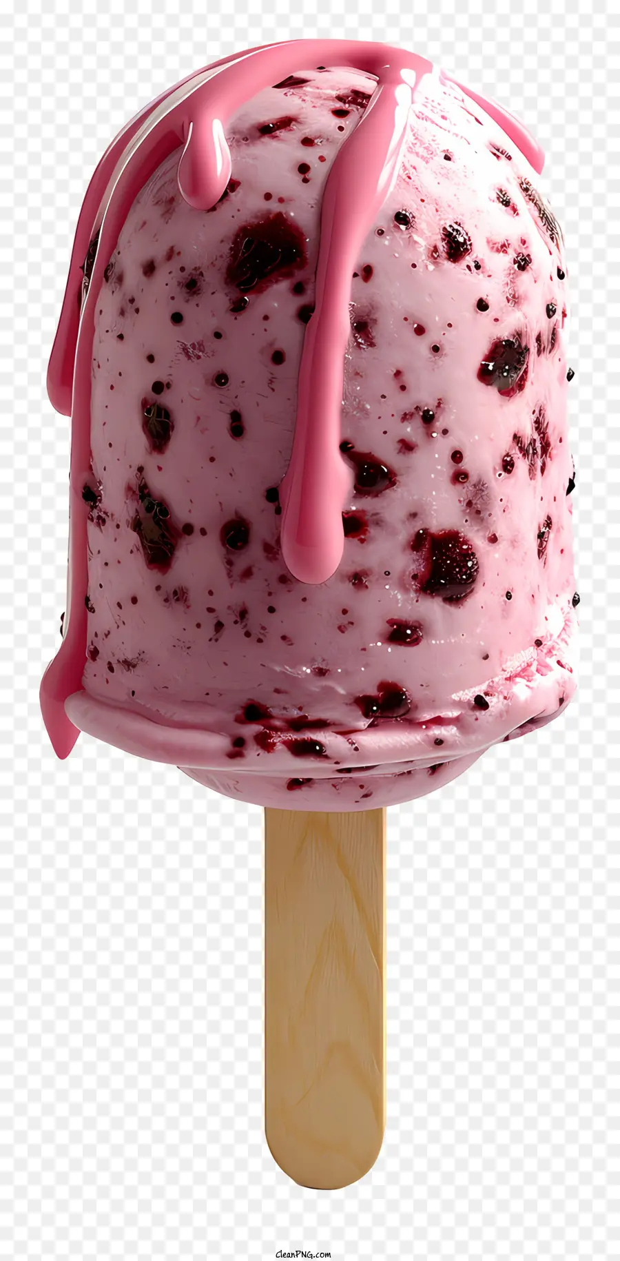 Helado，Cono De Helado Rosa PNG