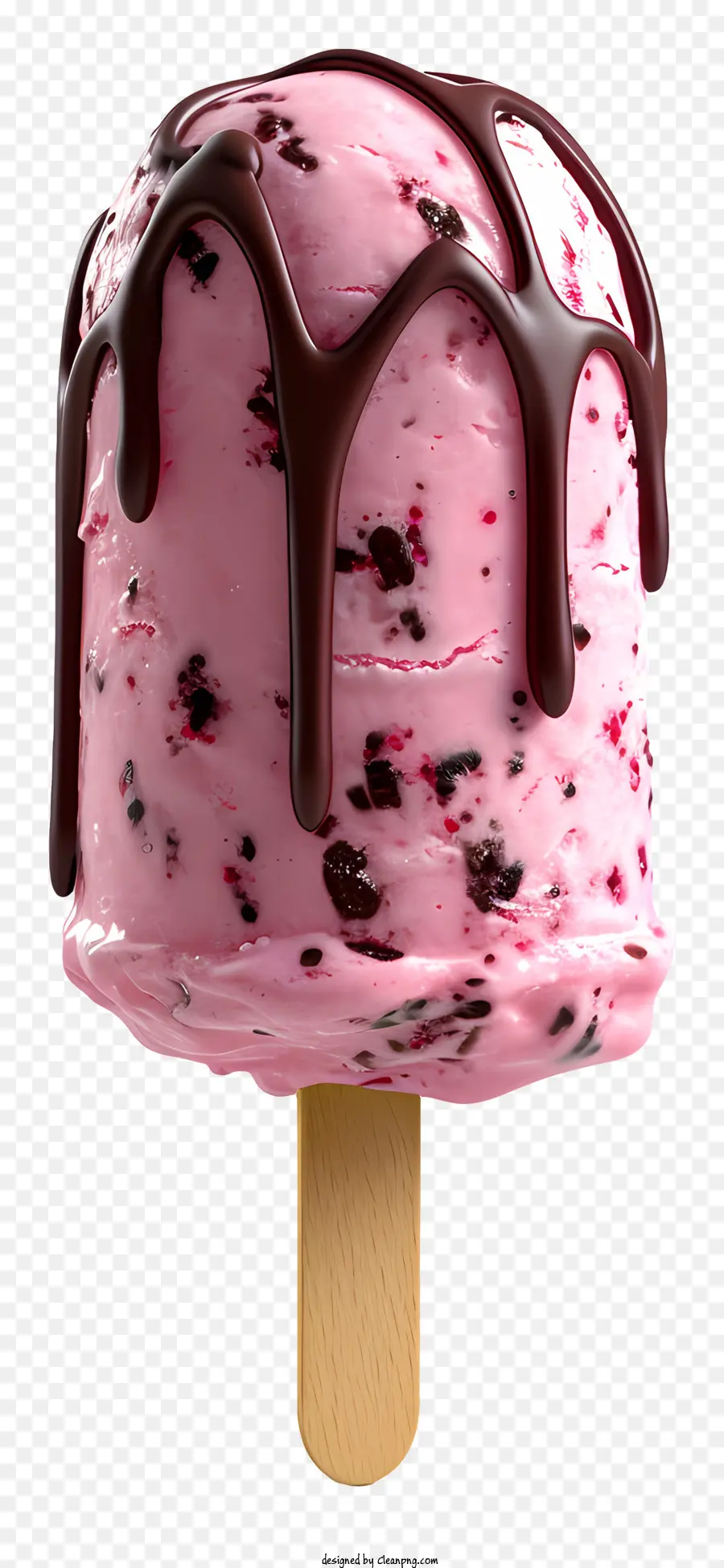 Helado Pop，Helado Rosa PNG