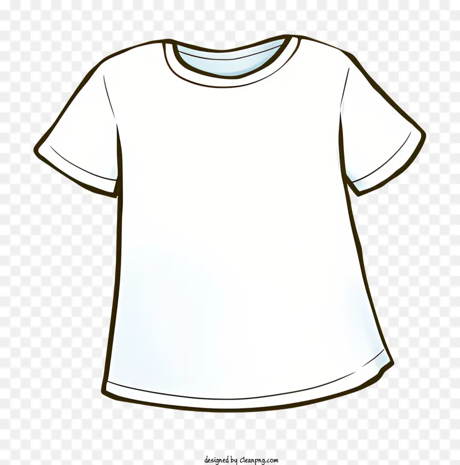 El Blanco De La Camiseta De La，Camisa Sin Botones PNG
