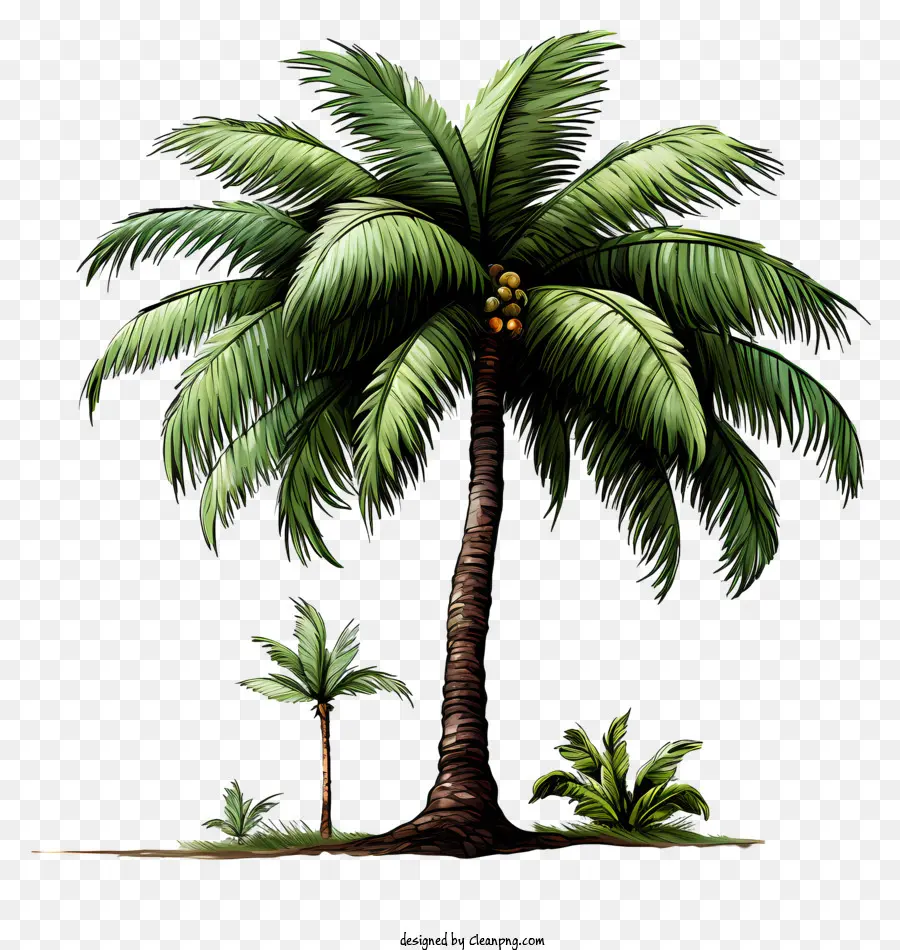 árbol De Coco，Palmera PNG