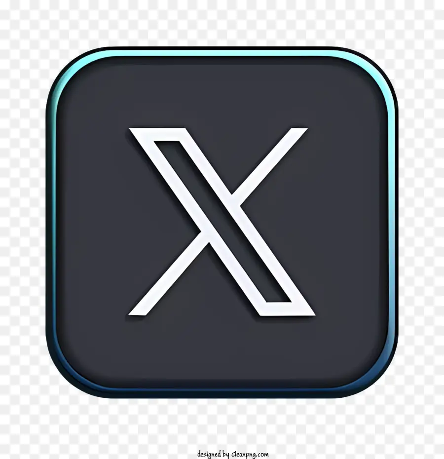 X Logo，Visor De Imágenes PNG